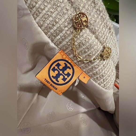 Tory Burch Sairy Bling jacket size 6 NWOT - Picture 11 of 12